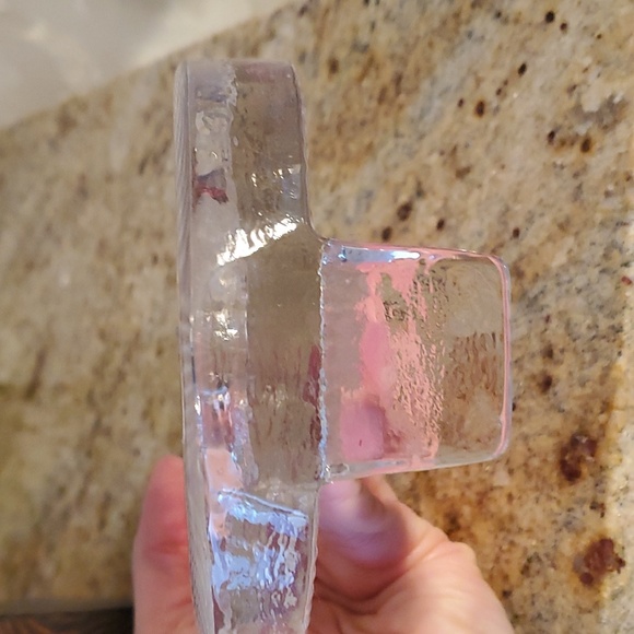 Vintage Crystal picture frame by Lindshammar of Sweden from the 70s - Picture 6 of 11